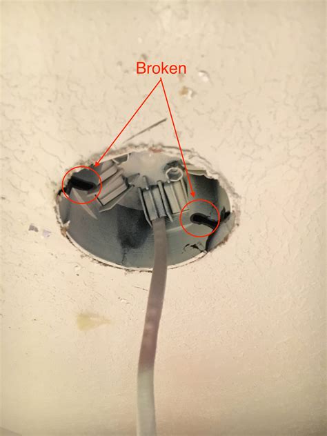 how to remove light fixture junction box|remove existing light box.